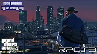 RPCS3 Emulator: GTA V Free Mod Loader Now Functional on Latest Build & Version
