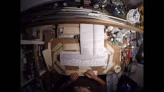 Guillow DC-3 Project - Part 3 - fuselage layup