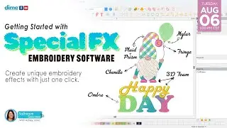 Getting Started with SpecialFX Embroidery Software | Software Success