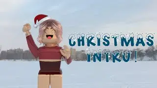 my new christmas themed intro! (gfx animation intro) 🎄