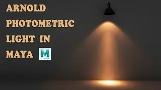 Arnold photometric light In Maya| IES Light| Arnold Render| Maya 2023