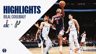 Highlights: Bilal Coulibaly's first matchup vs. Victor Wembanyama | 01/20/24