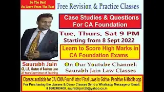 Indian Contract Act, 1872 - Case Studies & Questions on OFFER & ACCEPTANCE