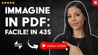 Come Convertire IMMAGINE in PDF senza PROGRAMMI in 43 S