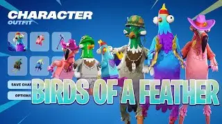 Fortnite Birds of a Feather Bundle Showcased!
