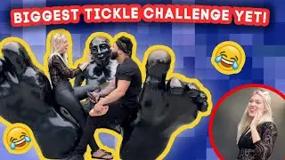 Tickle challenge with the worlds biggest feet in Costa Rica!