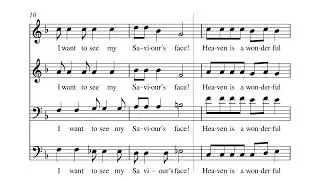 Heaven Is a Wonderful Place by arr. Viktor Glombik 2017