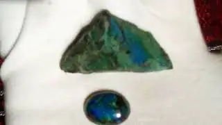 Chrysocolla Gemstone #Rough #Polished #Shorts