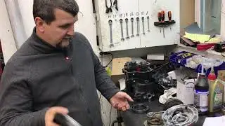 R1100, R1150, K1200 Редуктор - замена подшипника и регулировка преднатяга