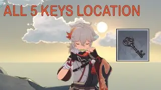 Jinren Island All 4 Metal Keys and Cage Key  Location (Straightforward Guide!)  - GENSHIN IMPACT