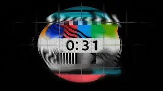 YouTube Premiere countdown, but it's microtonal