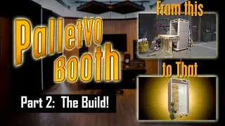 How to build VocalBooth from Pallets. Complete build. Soundproofing, Ventilation Acoustic treatment.