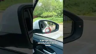 The first step in driving is to learn how to adjust the rearview mirror