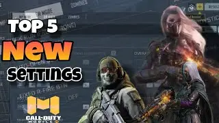Top 5 New Pro Settings in Call Of Duty Mobile | Season 8 | Codm BR Settings