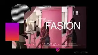 Youtube Intro Opener Title Screen | Maxine D. Fashion. Travel. Beauty