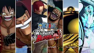 All Ultimate Attacks | Onepiece Burning Blood 