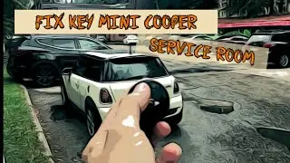 Восстановление ключа mini Cooper r56u.