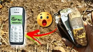 Restoration Abandoned Phone Found From Rubbish | How i Restore 20 Years Old Nokia 1100