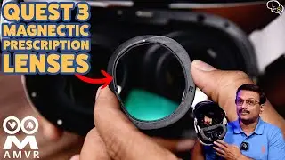 AMVR VR Glasses Spacer and Prescription lenses
