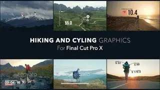 Apple Motion Template: Hiking and Cycling