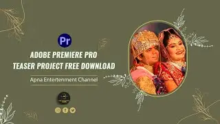 Wedding Teaser Project Free || premiere pro cc -2022|| Wedding Teaser| Free Download|