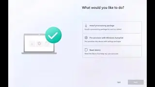Windows Autopilot Pre-Provisioning Technician Workflow
