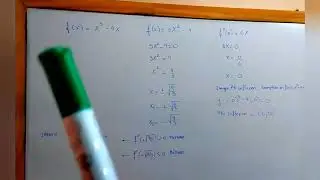 Máximo, mínimo y punto de inflexión