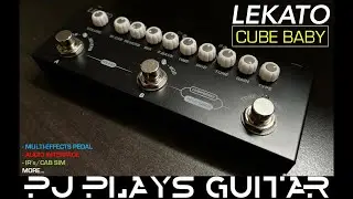 Lekato Cube Baby Multi-effects Pedal Demo and Review