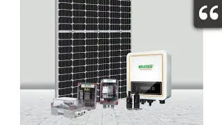 WAAREE 3 Kw On Grid Bifacial 540 DCR Solar Combo pack #solarenergy #solarsystem #pmsuryodayyojana