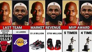 MJ VS LJ - Michael Jordan VS LeBron James