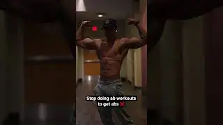 Stop doing ab workouts to get abs