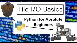 File IO Basics in Python | Python for Absolute Beginners in English | #23
