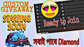 Diamond giveaway tournament cooming soom. diamond giveaway. custom giveaway. upcoming giveaway
