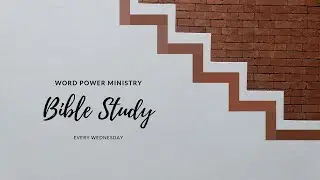 Bible Study - June 17 2020
