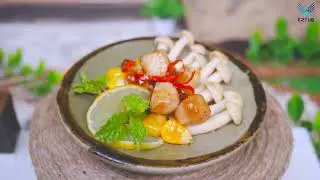 How to Make Stir-fried Chicken with Mushrooms | Easy Chicken Stir Fry | Tiny Food