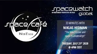 Space Café WebTalk: Niklas Hedman - 21. July 2020