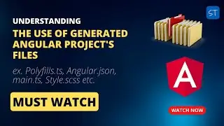 Understanding The Use Of Generated Angular Project's files 🎉 |  Skills Track