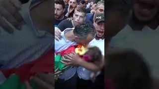 Hundreds attend funeral for two-year-old Palestinian killed by Israel
