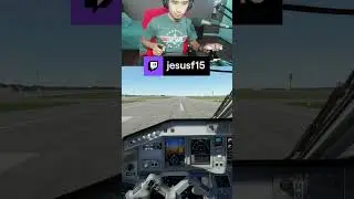 E175 Takeoff-off view ON MSFS| jesusf15 on #twitch #twitchstreamer #msfs #simulator