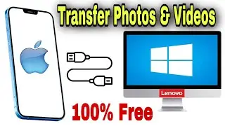 How to transfer photos from iPhone to Pc | iPhone to pc data transfer | Easiest Method