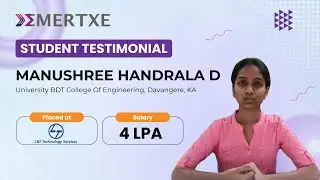Best EMBEDDED SYSTEMS Training Institute, Bangalore | Manushree Placed at L&T | Emertxe Reviews