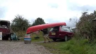Supported canoe shifting