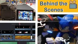 How to make a Sonic Vs. Shadow Stop Motion (Behind The Scenes)