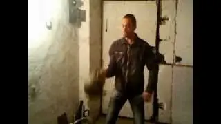 Жим гири 42,3 кг напопа BOTTOM UP PRESS KETTLEBELL 42,3 kg.