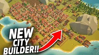 NEW City Builder!! - Settlements Rising - Colony Sim Management Game
