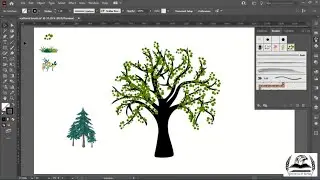 Scatter Brushes in Illustrator cc | Adobe Illustrator in Urdu-Hindi