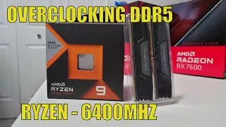 Overclocking DDR5 on AM5 Ryzen