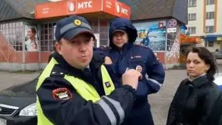 БЕСПРЕДЕЛ ДПС Перешел дорогу - получи ст19.3