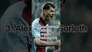 Süper Lig'in Son 5 Sezonda ki Gol Kralları #shorts #valencia #gomis #diagne #sorloth #umutbozok