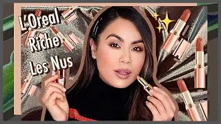 L'Oreal Colour Riche Les Nus Intense Lipstick Swatch and Review